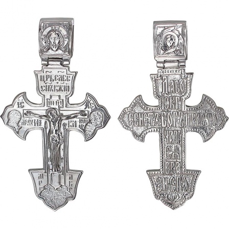Крестик из серебра (арт. 848980)