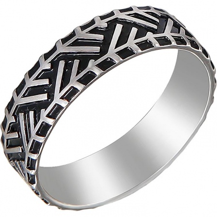 Кольцо с эмалью из серебра (арт. 854442)