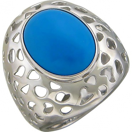 Кольцо с сердоликами из серебра (арт. 855624)