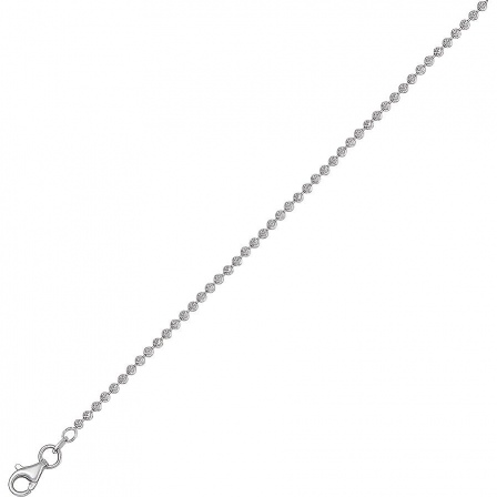 Браслет плетения "Перлина" из серебра (арт. 862475)