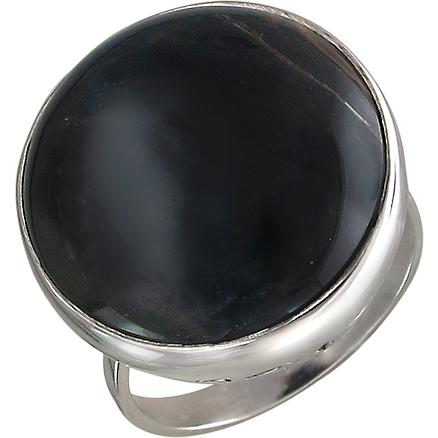 Кольцо с хризопразами из серебра (арт. 864245)