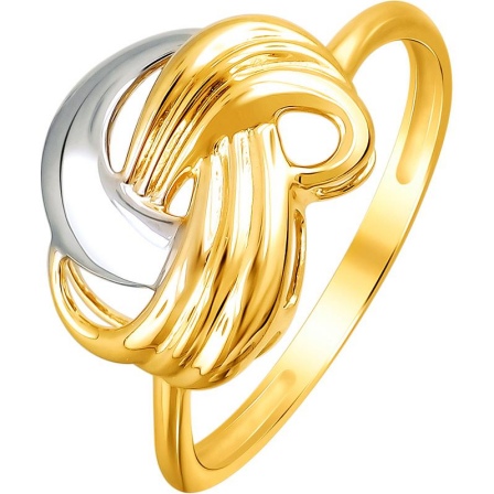 Кольцо из жёлтого золота (арт. 870579)