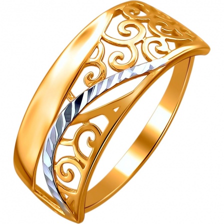 Кольцо из белого золота (арт. 872656)