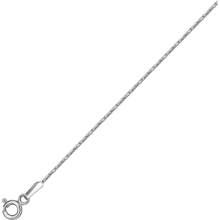Цепочка плетения "Шнурок" из серебра (арт. 872974)
