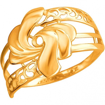 Кольцо из красного золота (арт. 873247)