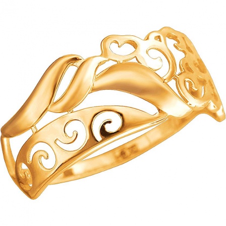 Кольцо из красного золота (арт. 873249)