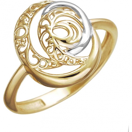 Кольцо из жёлтого золота (арт. 873557)