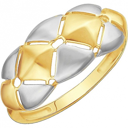 Кольцо из жёлтого золота (арт. 874073)