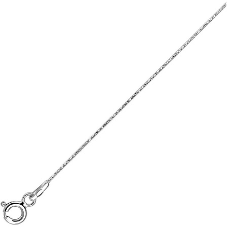 Цепочка плетения "Шнурок" из серебра (арт. 879437)