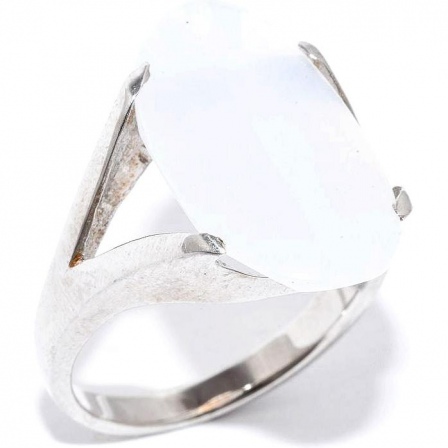 Кольцо с халцедонами из серебра (арт. 908571)