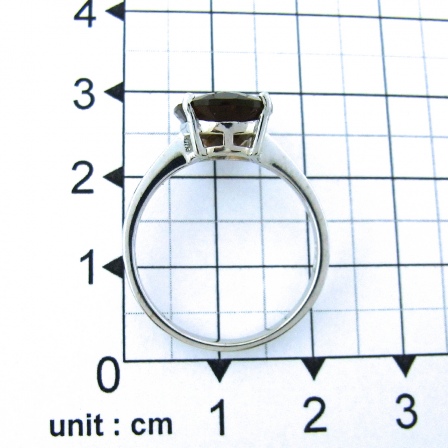 Кольцо с кварцами из серебра (арт. 2391109)