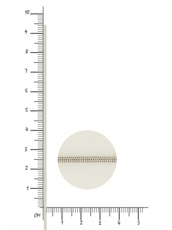 Цепочка плетения "Шнурок" из серебра (арт. 2550083)