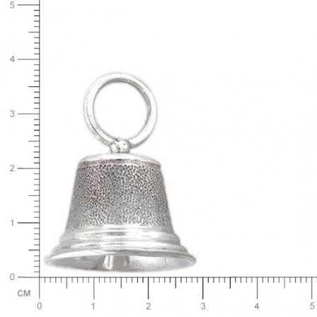 Сувенир Колокольчик из серебра (арт. 310323)