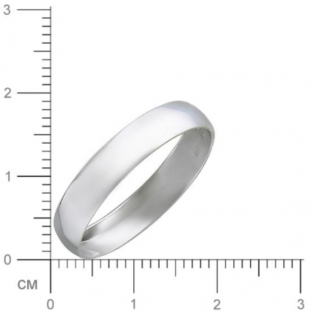 Обручальное кольцо из серебра (арт. 314025)