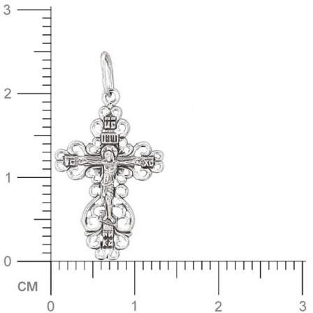 Крестик из серебра (арт. 319230)