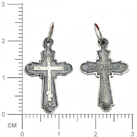 Крестик из серебра (арт. 319239)
