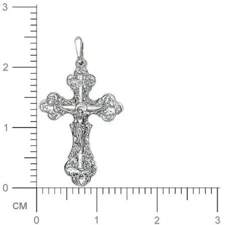 Крестик из серебра (арт. 322381)