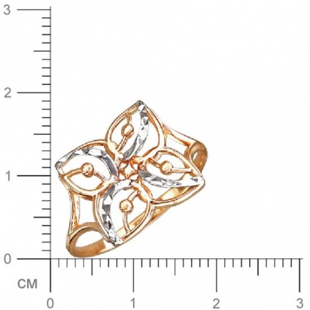 Кольцо из красного золота (арт. 323232)