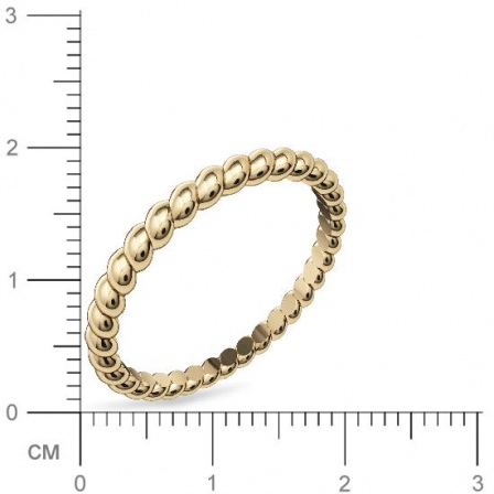 Кольцо из желтого золота  (арт. 333764)