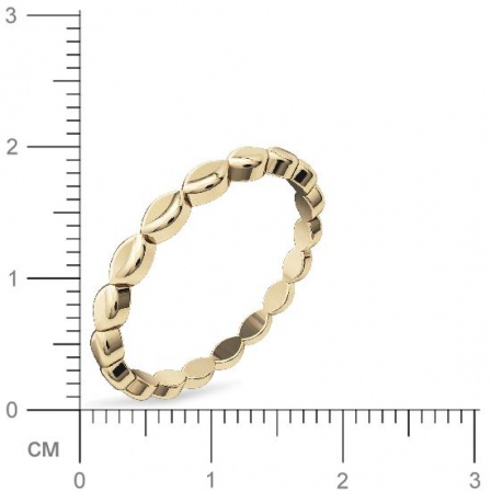 Кольцо из желтого золота  (арт. 333896)
