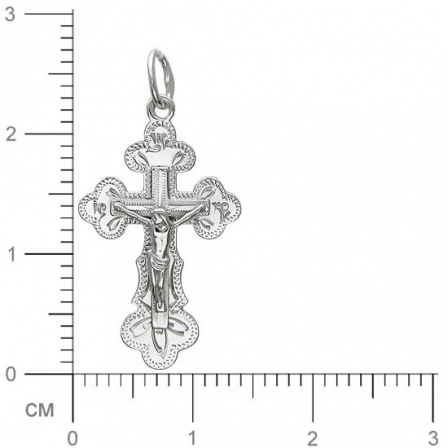 Крестик из серебра (арт. 337014)