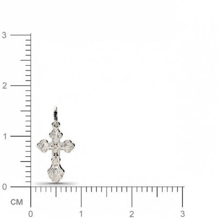 Крестик из серебра (арт. 342691)