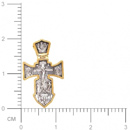 Крестик из серебра (арт. 347316)