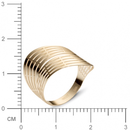 Кольцо из жёлтого золота  (арт. 350706)