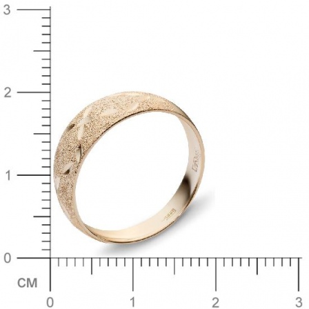 Кольцо из красного золота  (арт. 351374)