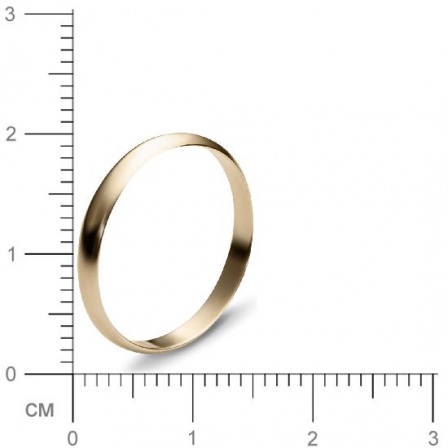 Обручальное кольцо из жёлтого золота  (арт. 351666)
