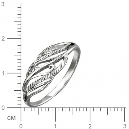 Кольцо из серебра (арт. 352519)
