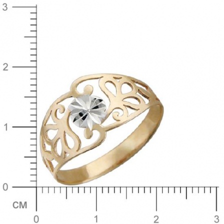 Кольцо из красного золота (арт. 367480)