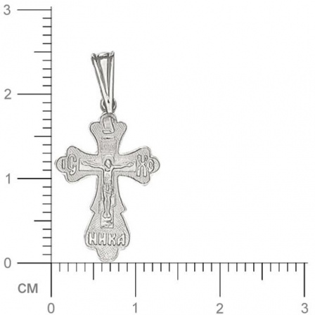 Крестик из серебра (арт. 368570)