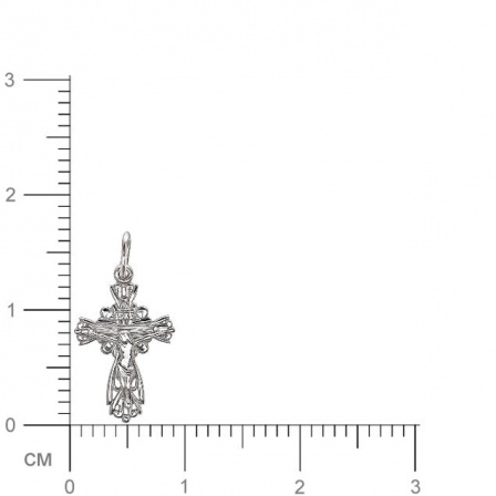 Крестик из серебра (арт. 368586)