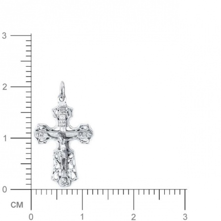 Крестик из серебра (арт. 368593)
