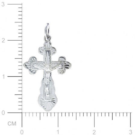Крестик из серебра (арт. 368642)