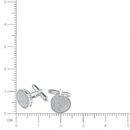 Кольцо с аметистом и фианитами из серебра (арт. 741151)