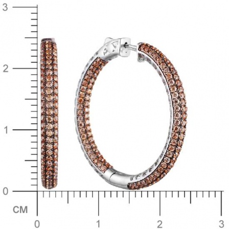 Кольцо с аметистами, турмалинами и бриллиантами из жёлтого золота (арт. 742617)