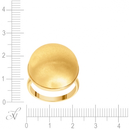 Кольцо из жёлтого золота (арт. 749426)