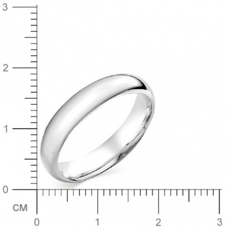 Обручальное кольцо из белого золота 585 пробы (арт. 815613)