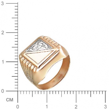 Кольцо из красного золота (арт. 820381)
