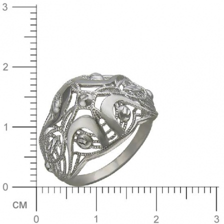 Кольцо из серебра (арт. 820780)