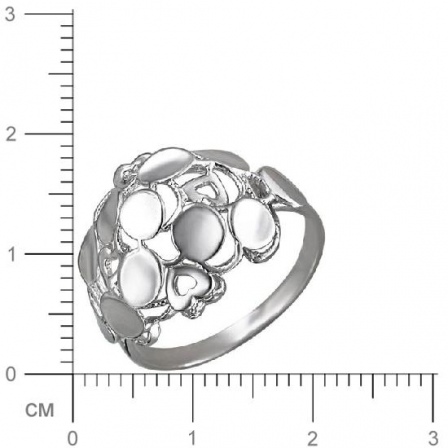 Кольцо из серебра (арт. 825864)
