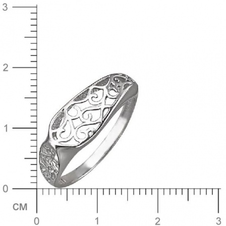 Кольцо из серебра (арт. 825867)