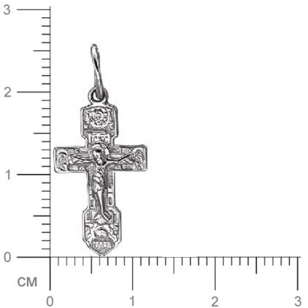 Крестик из серебра (арт. 825975)