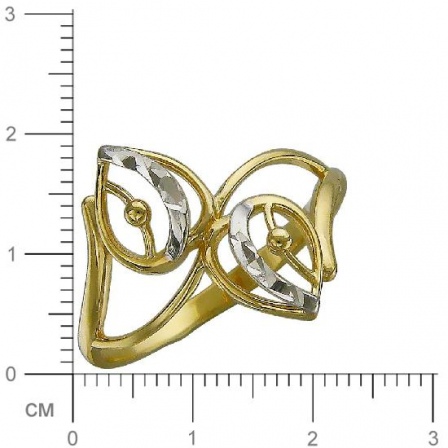 Кольцо из желтого золота (арт. 826416)
