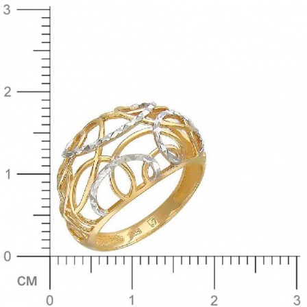 Кольцо из желтого золота (арт. 826502)