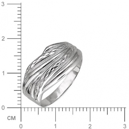 Кольцо из серебра (арт. 827582)