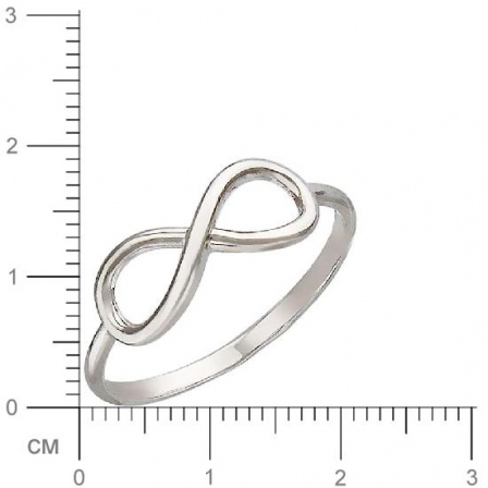 Кольцо Бесконечность из серебра (арт. 829308)