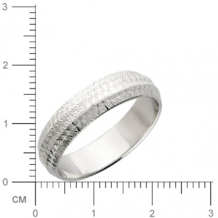 Обручальное кольцо из серебра (арт. 831360)